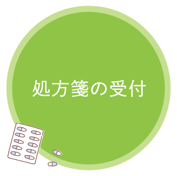 処方箋の受付